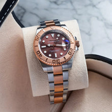 Seiko Mod Yacht-Master "Or rose/argent"