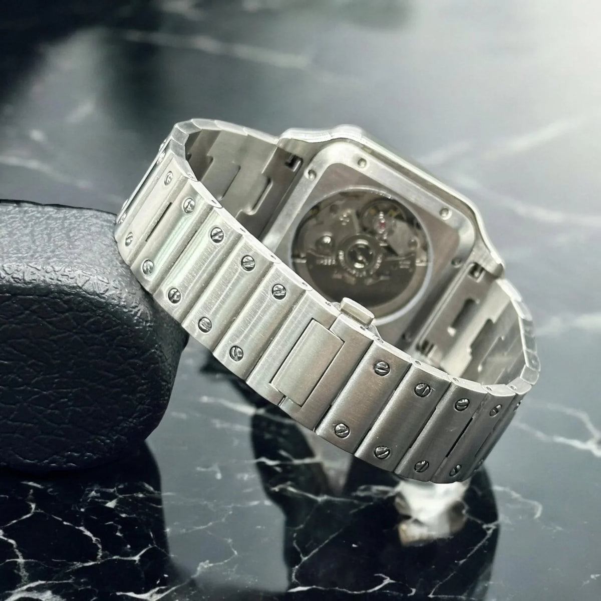 Seiko Mod Santos "Brun chêne"