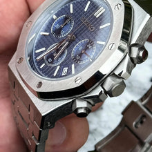 Seiko Mod Royal Oak Chronograph "Bleu"