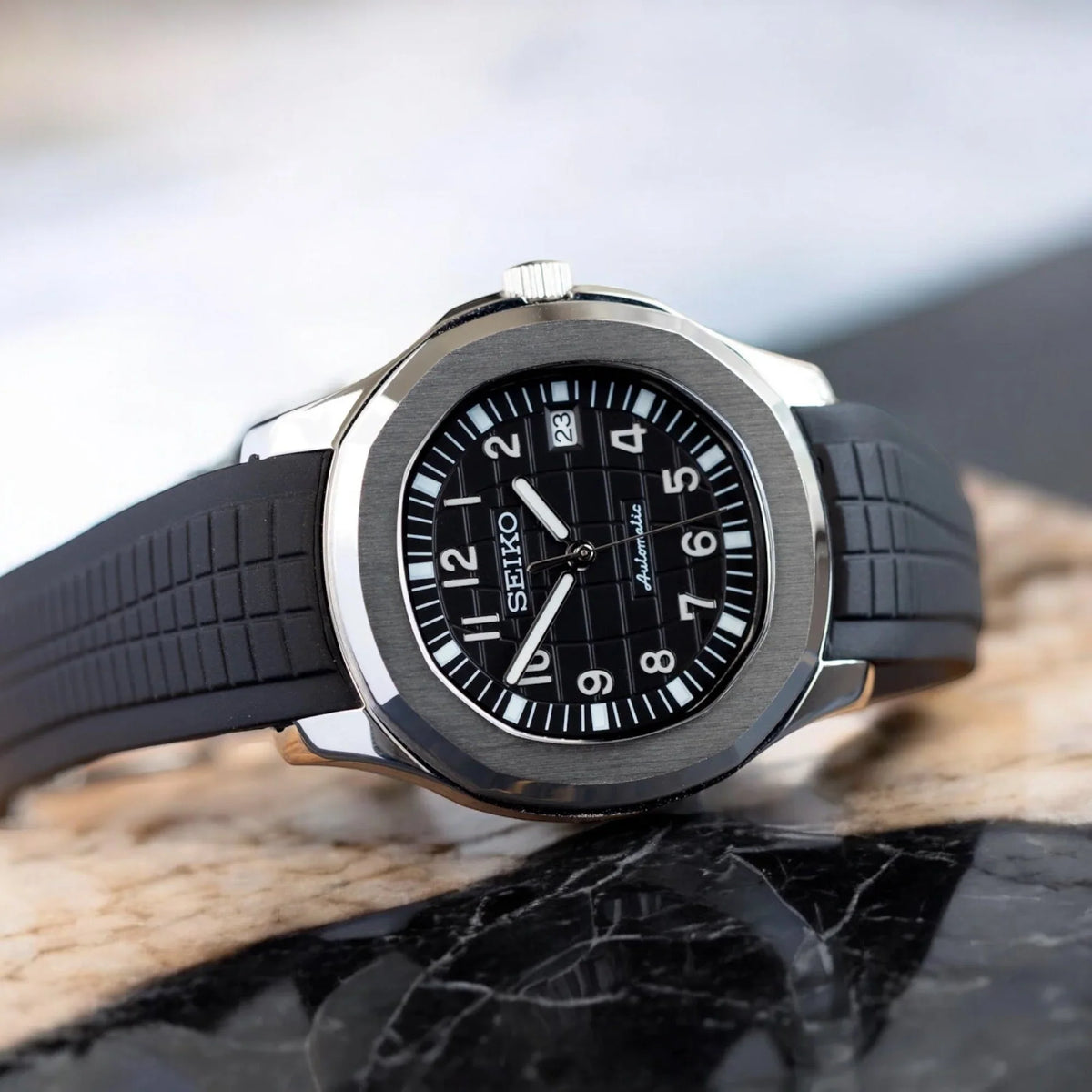 Seiko Mod Aquanaut "Noir classique"