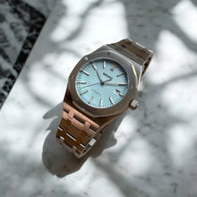 Seiko Mod Royal Oak "Bleu clair"