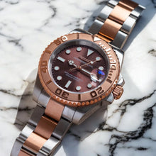 Seiko Mod Yacht-Master "Or rose/argent"