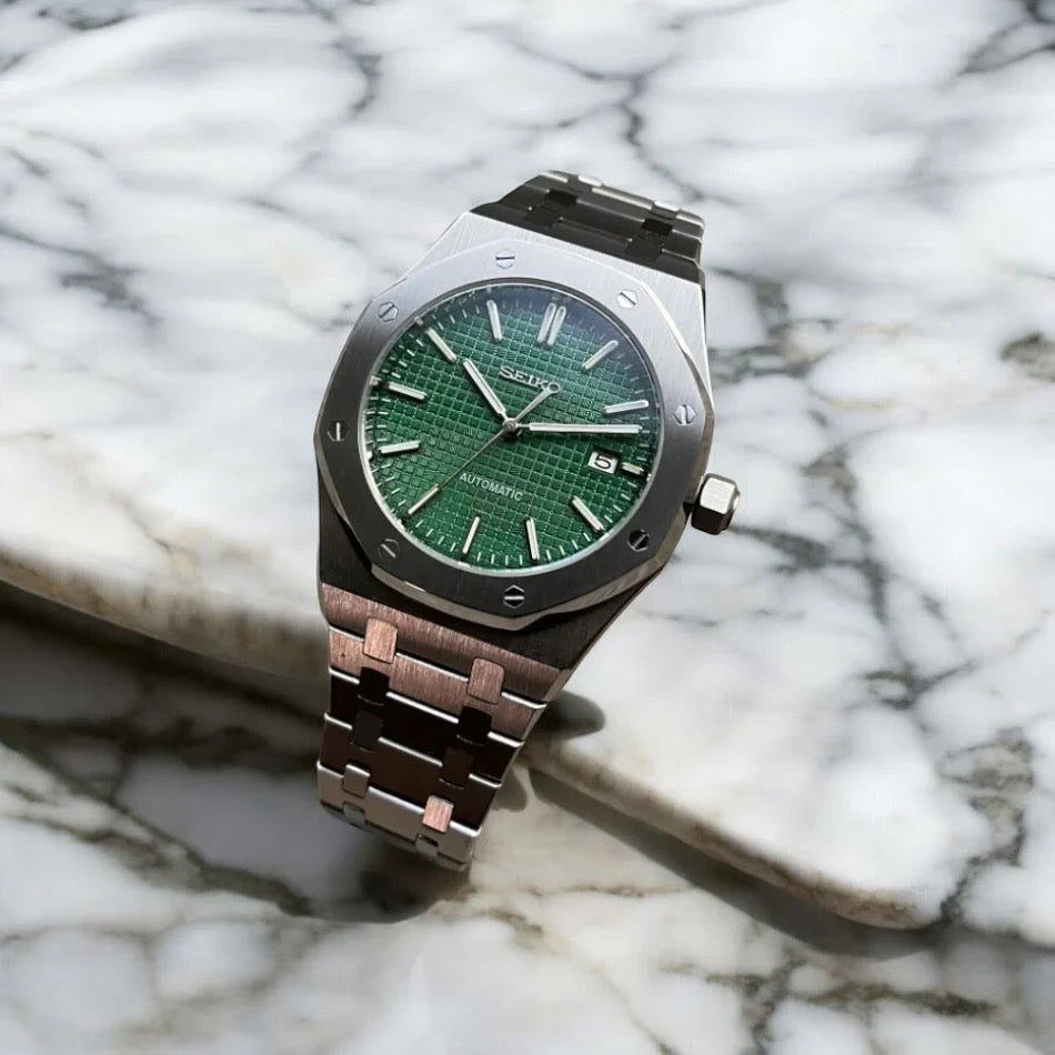 Seiko Mod Royal Oak "Vert"