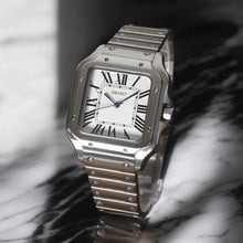 Seiko Mod Santos "Blanc classique"