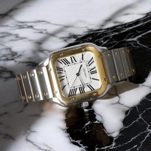 Seiko Mod Santos "Bicolore or et acier"