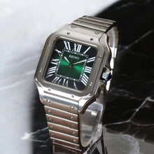 Seiko Mod Santos "Vert forêt glacé"