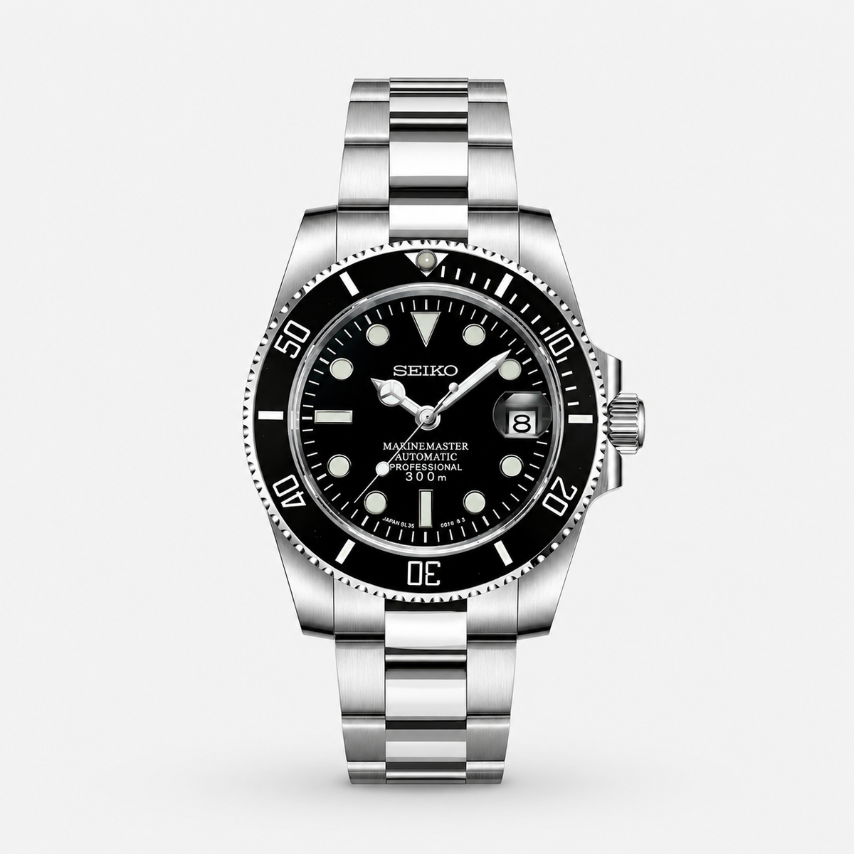 Seiko Mod Submariner "Noir"