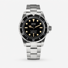 Seiko Mod Submariner "Noir vintage"
