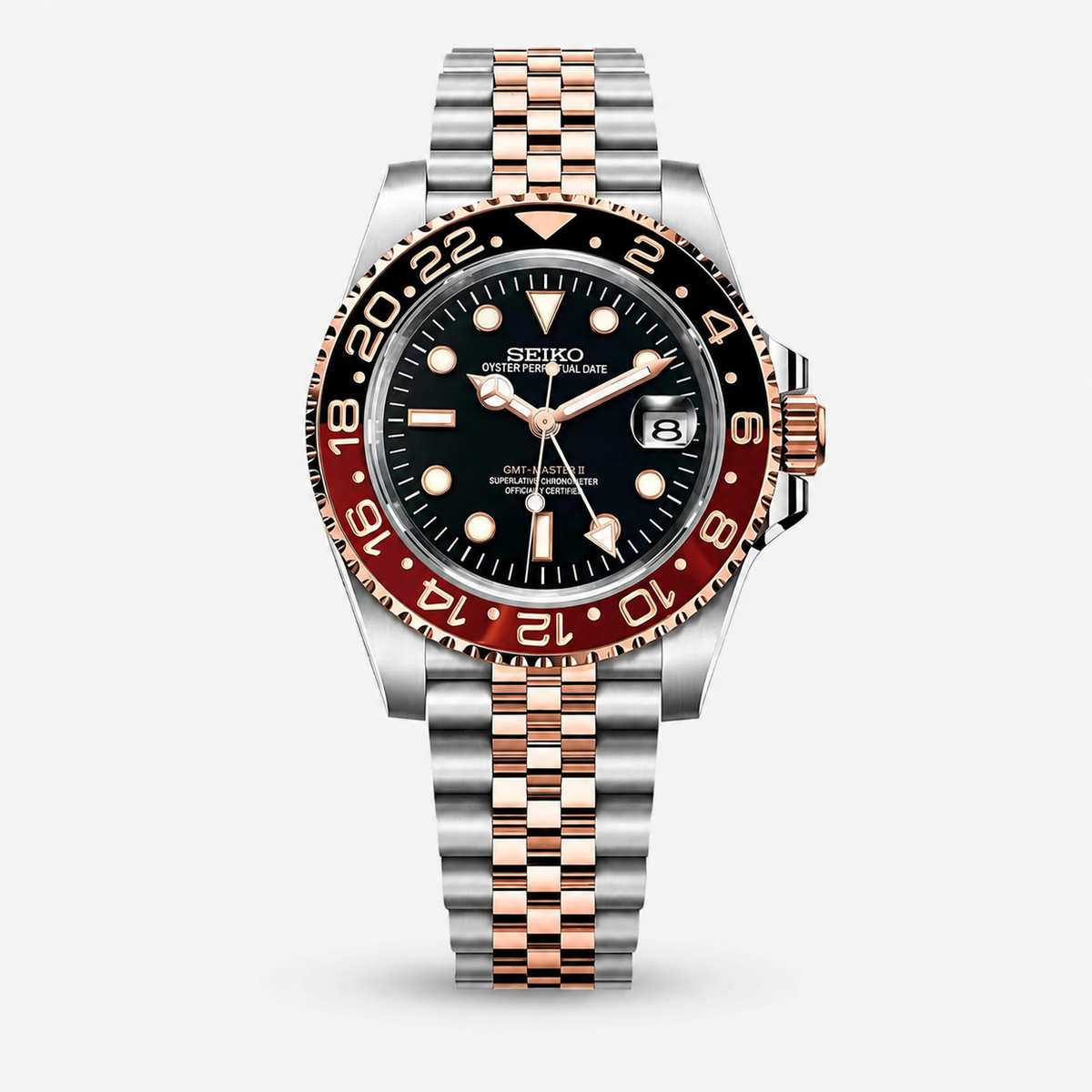 Seiko Mod GMT MASTER II "Rootbeer"