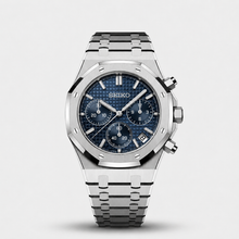 Seiko Mod Royal Oak Chronograph "Bleu"