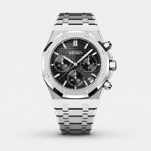 Seiko Mod Royal Oak Chronograph "Noir"