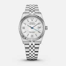 Seiko Mod Land-Dweller "Blanc/bleu"