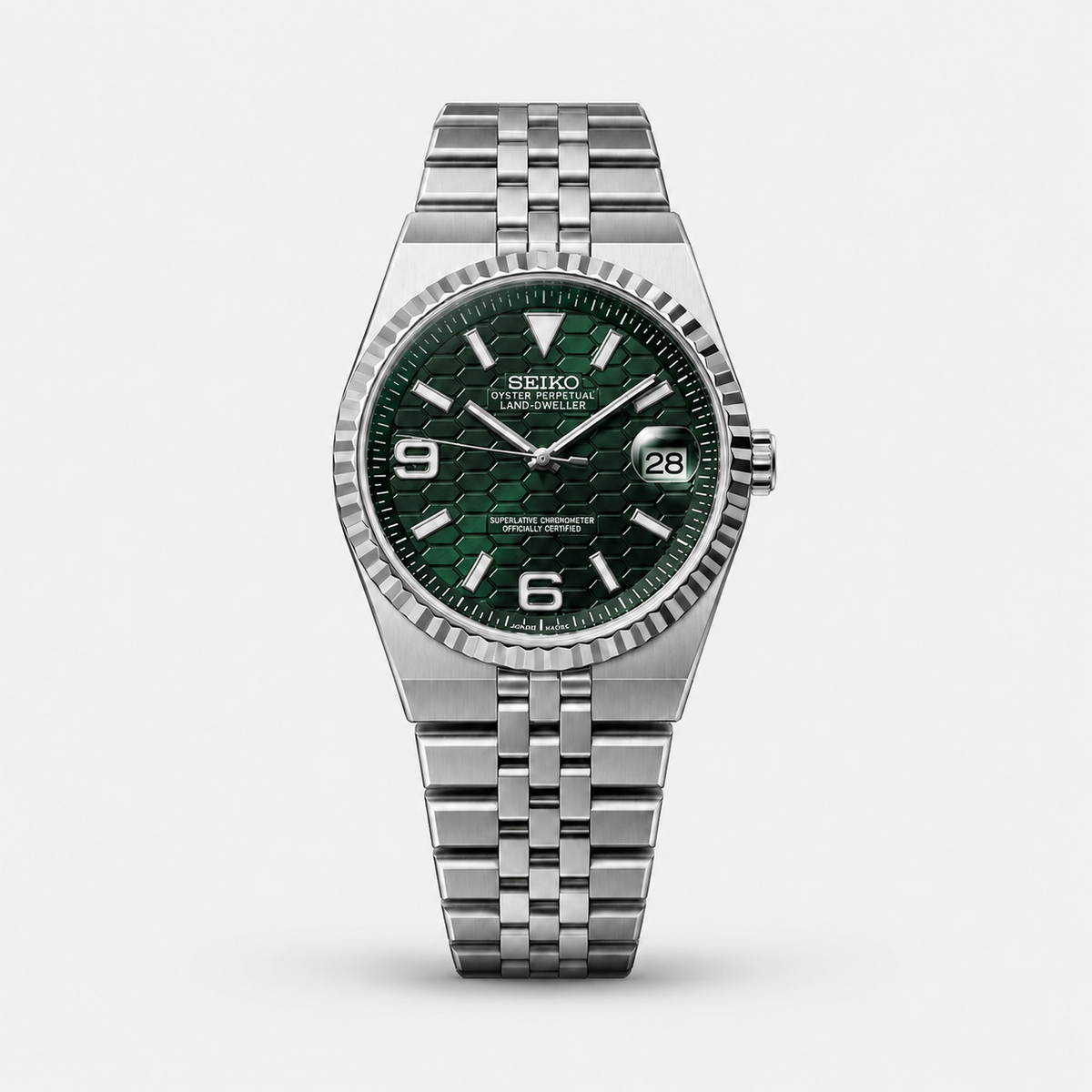 Seiko Mod Land-Dweller "Vert foncé"