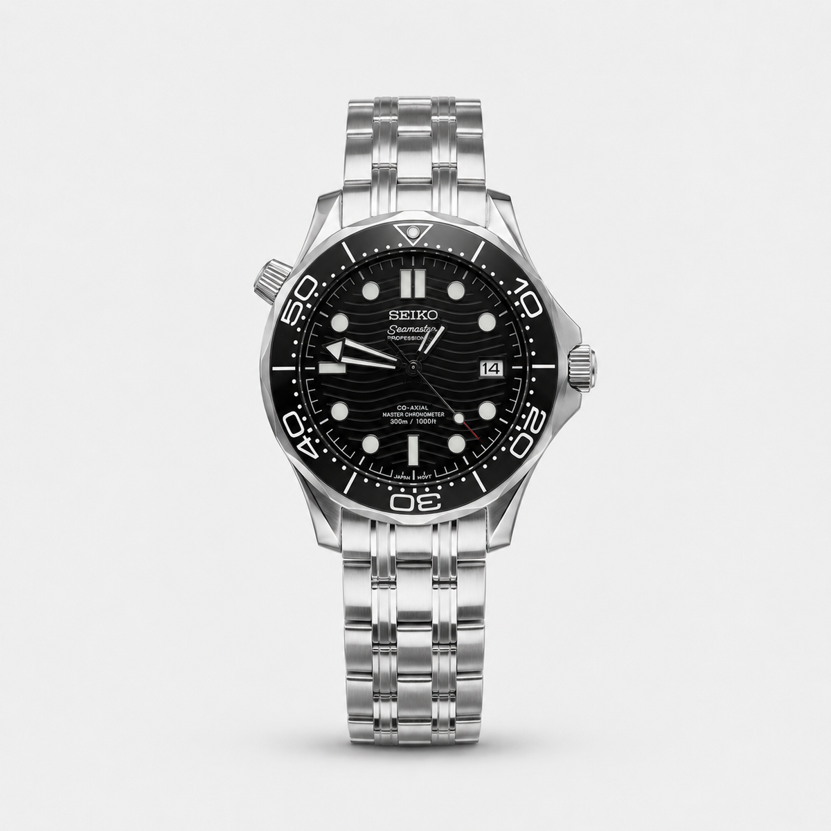 Seiko Mod Seamaster "Noir"
