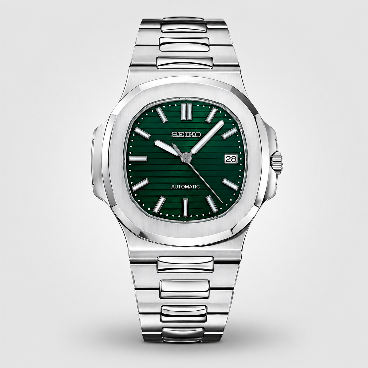 Seiko Mod Nautilus "Vert émeraude"