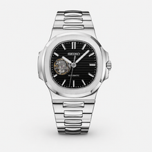 Seiko Mod Nautilus "Cœur ouvert noir"
