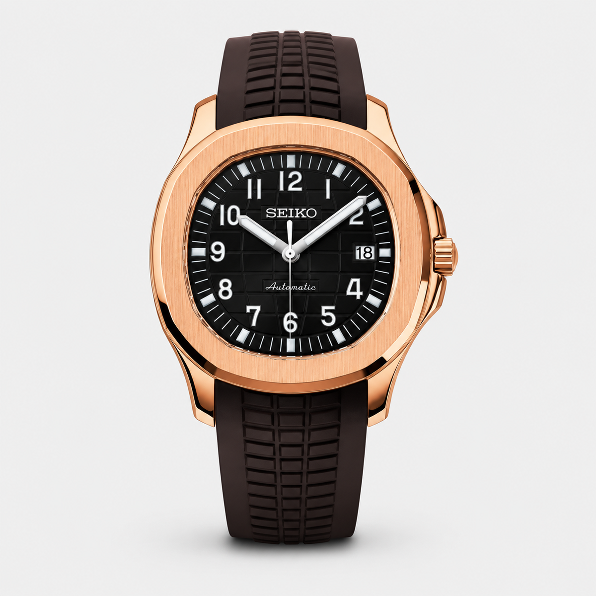Seiko Mod Aquanaut "Or rose"