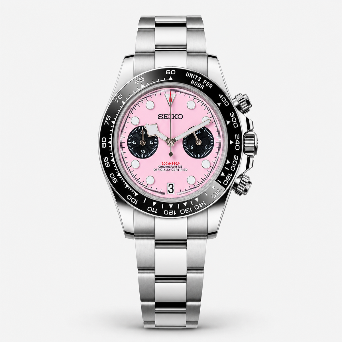 Seiko Mod Black Bay "Rose Miami"
