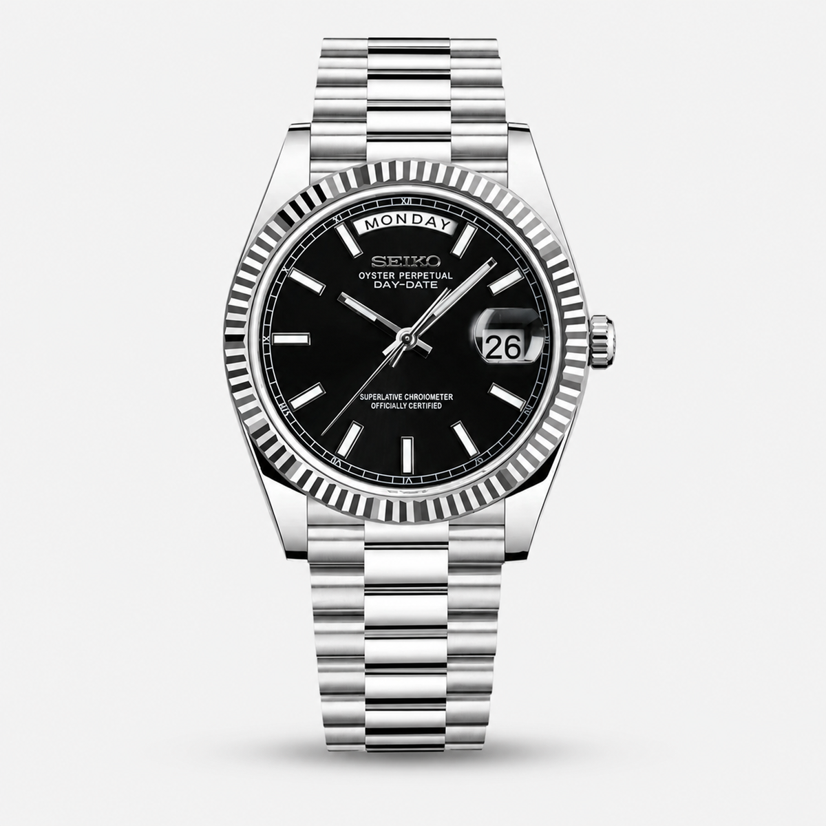 Seiko Mod Day-Date "Noir"