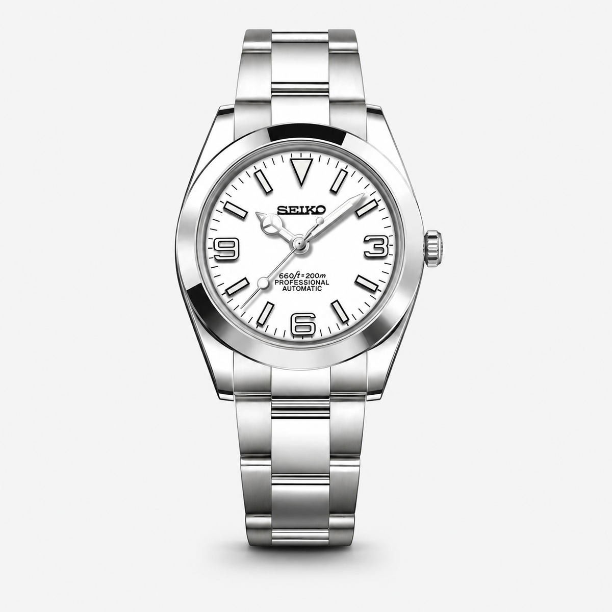 Seiko Mod Datejust "Blanc"