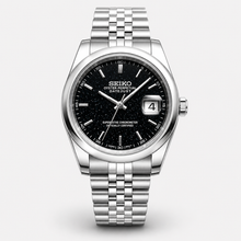 Seiko Mod Datejust "Noir galaxie"