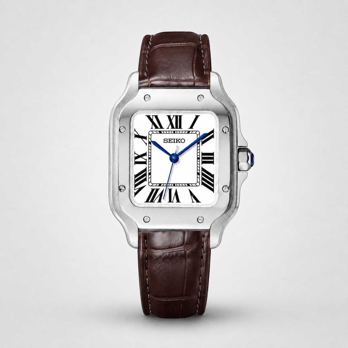 Seiko Mod Santos "Blanc classique"