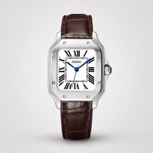 Seiko Mod Santos "Blanc classique"