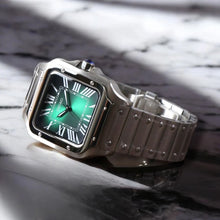 Seiko Mod Santos "Vert forêt glacé"