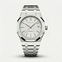 Seiko Mod Royal Oak "Blanc classique"