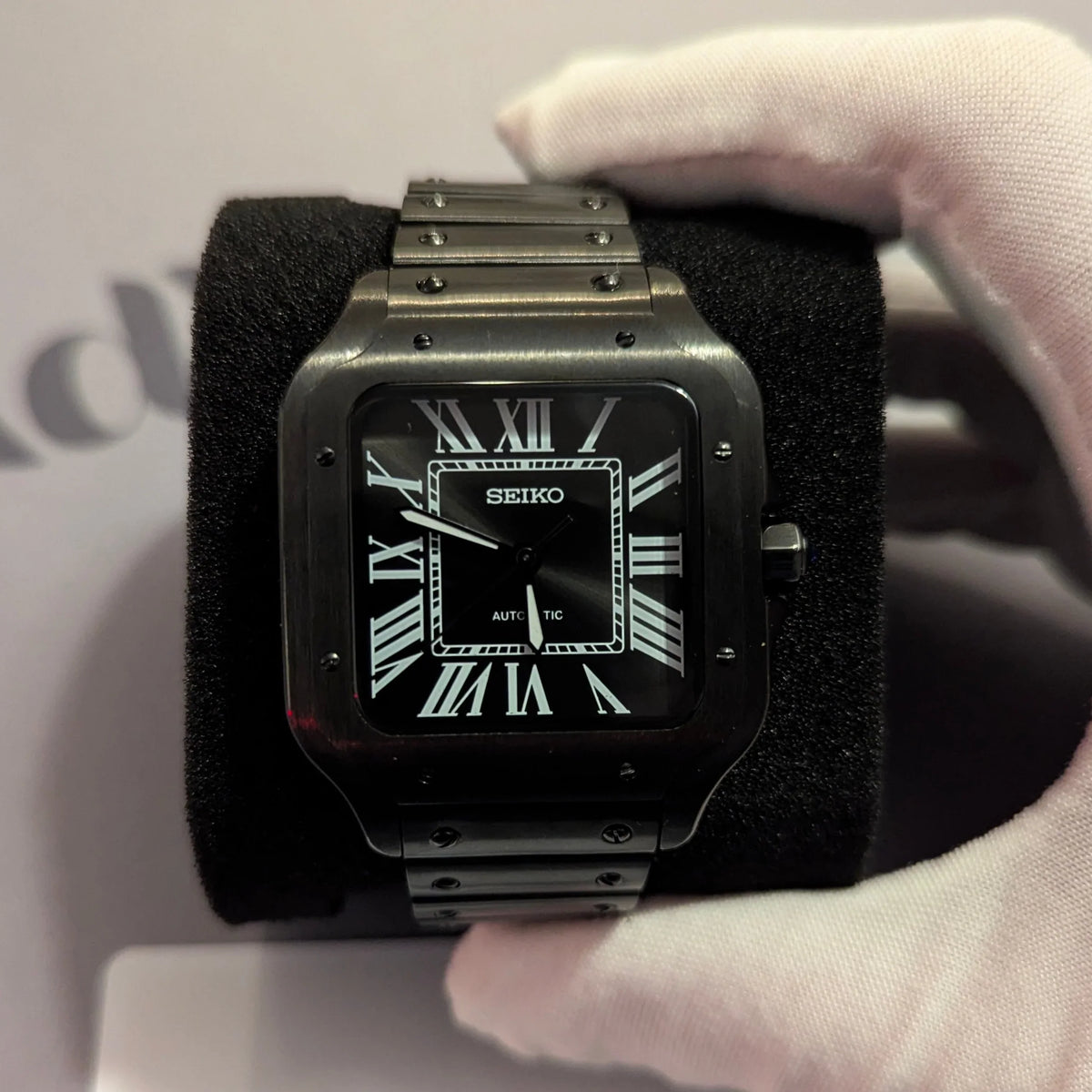 Seiko Mod Santo "Noir minuit"