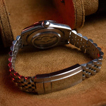 Seiko Mod Datejust "Blanc, chiffres romains"
